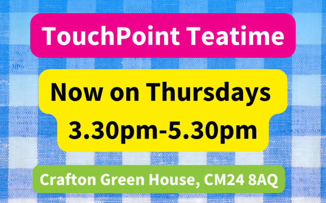 TouchPoint Teatime moves to Thursdays this summer!