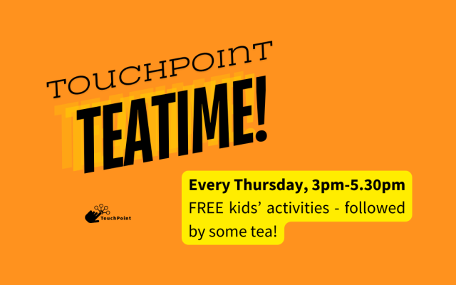 TouchPoint Teatime – more activities for kids!